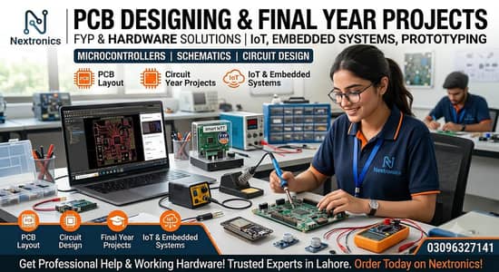 Professional PCB Design, FYP Hardware Solutions & Prototyping Services
