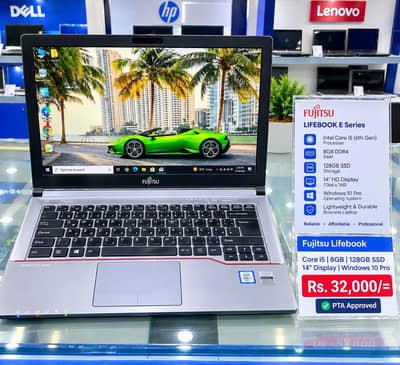 Fujitsu lifebook E746  core i5 6th Gen 8gb 128gb SSD @ PC WORLD PK