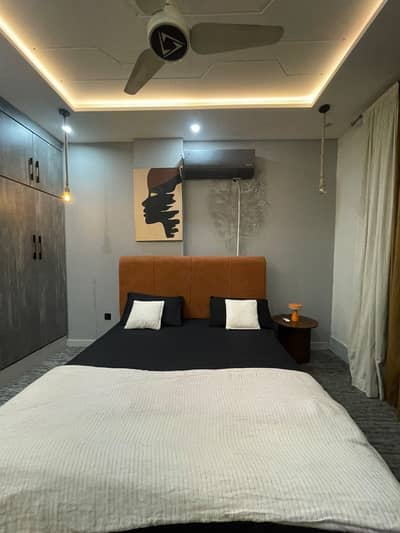 2 BED FULL LUX FUR APARTMENT FOR RENT BAHRIA TOWN LAHORE