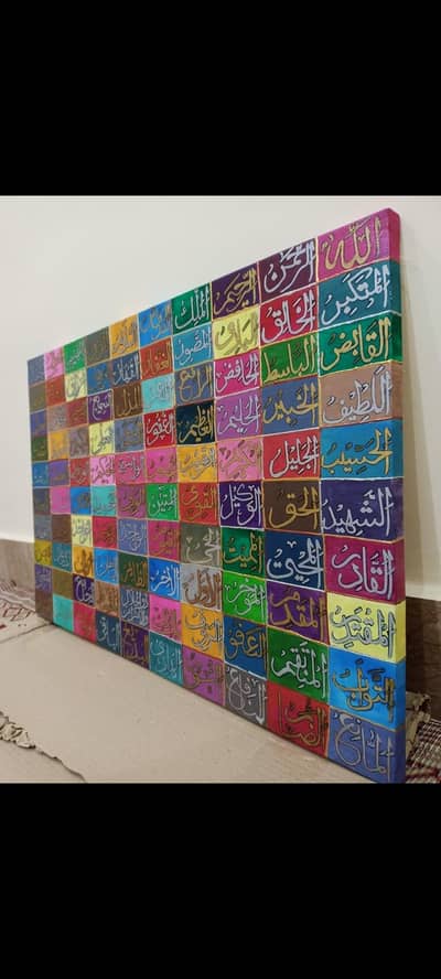 Handmade acrylic paintings