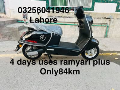 Ramza yari plus used 84 km 4 days use electric scoty