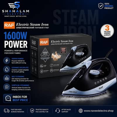 Raf Small Steam Iron