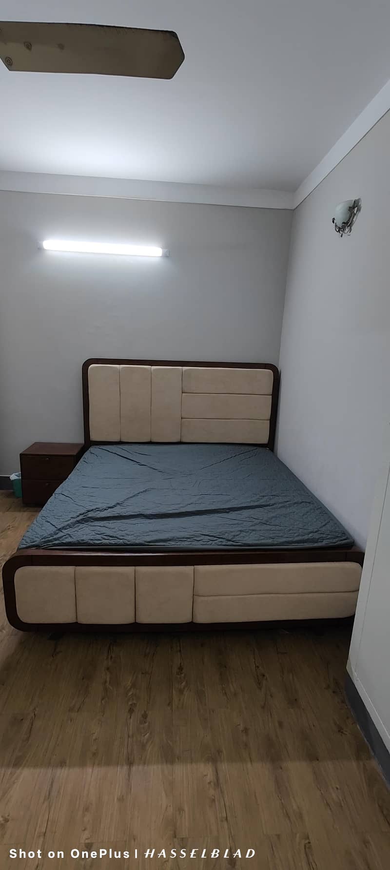 bed, side table, dressing 0