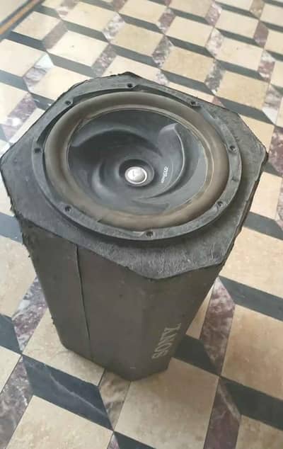 Kenwood Woofer & Amplifier