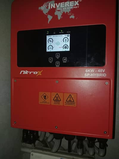 invrex solor inverter 6kw nitrox 10/10 condition