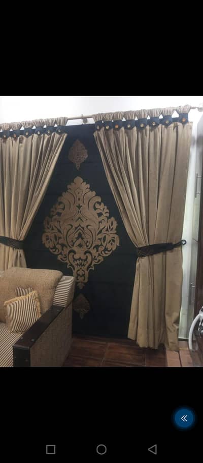 curtain and blind