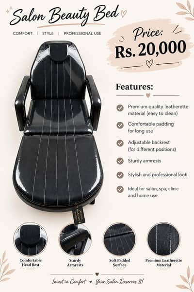 Salon Beauty Bed