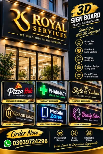 3D,Signage, LED,Signboard,Alphabet,Neon,Sign,Shop, Branding,Vinyl