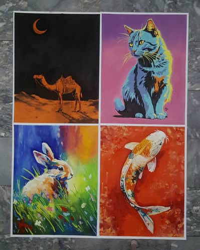 Painting collection for sale (Gulshan e hadeed)