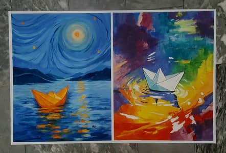 Painting collection for sale (Gulshan e hadeed)