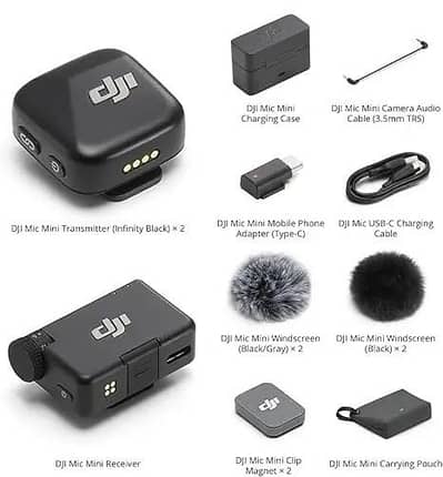 Dji Mic Mini 2 Mic One Receiver