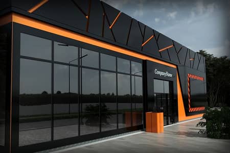 Acp Wall Cladding /12m/Glass/Front Elevation Work/Renovation/ Façades