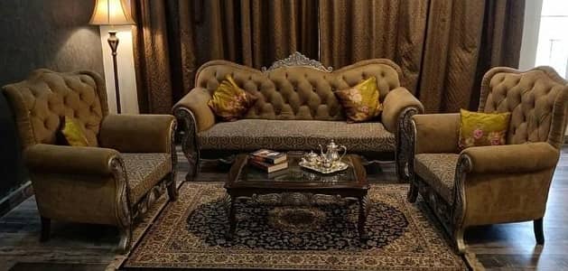 Elegant Luxury Sofa Set – Classic & Premium Design