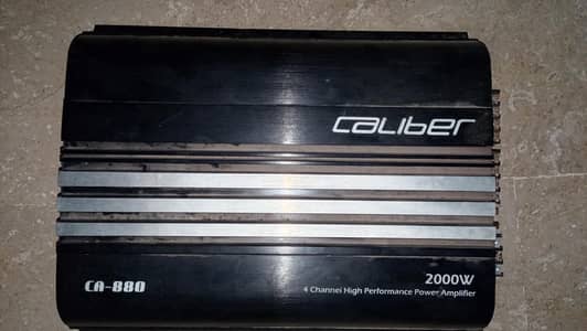 CALIBER 2000W ampliy