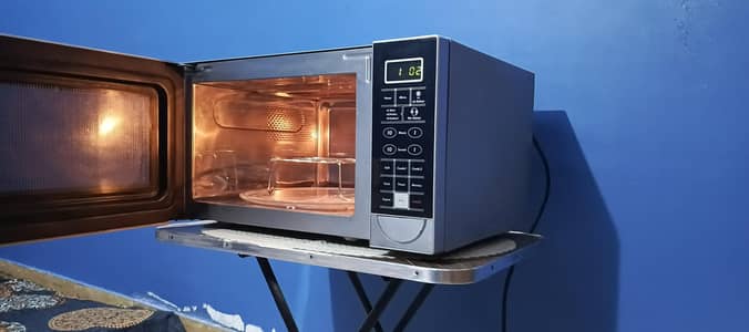 Pel 2 in 1 microwave grill oven steel body