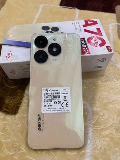 Itel A70 Pro PTA Approved 256 GB