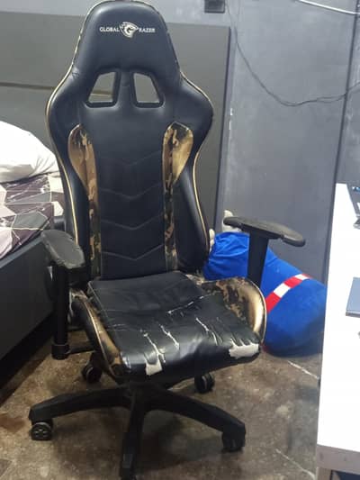 office chair and table