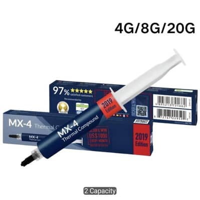 Thermal paste MX4 8Gram for PS4. PS5. XBOX. CPU. GPU new pinpack original