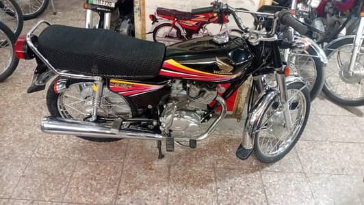 Honda CG 125 2012  Model | Lahore Number | Complete File + Smart Card