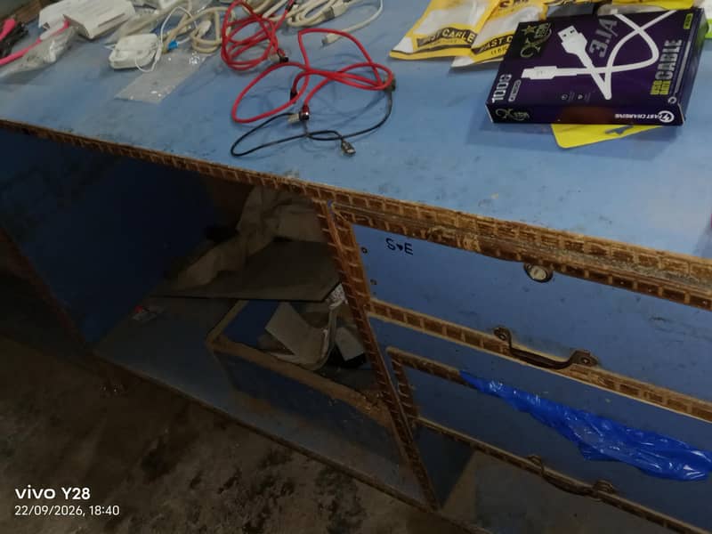 Mobile shop counter 7