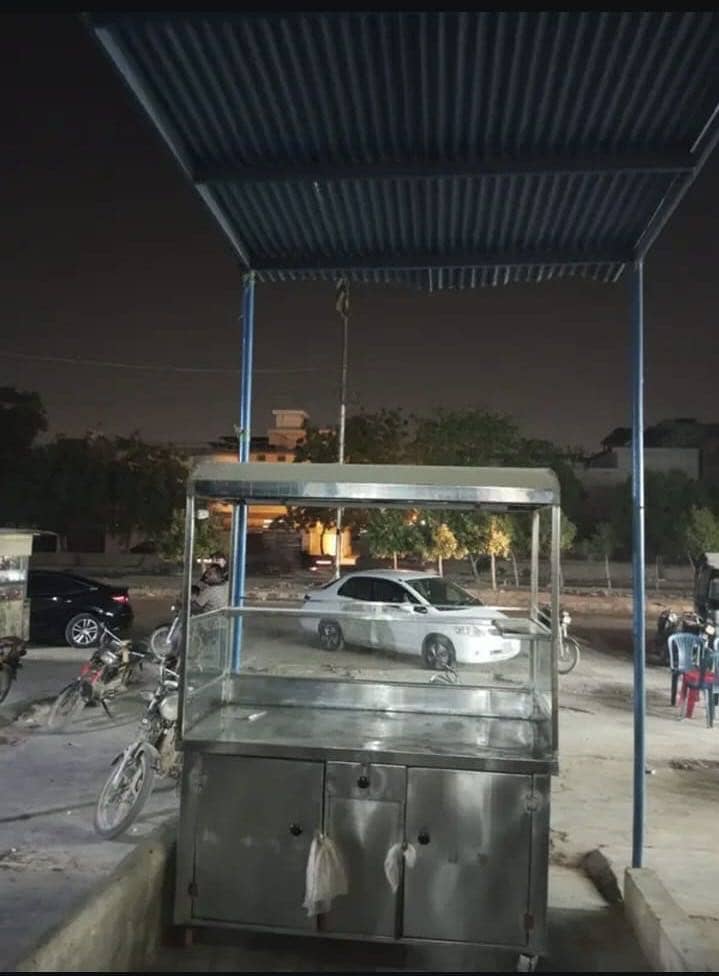 Burger counter 0
