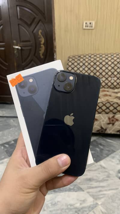 Apple iPhone 13 JV WITH BOX 128 GB 89% battery