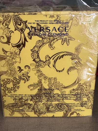 Versace Yellow Diamond 90ml box never opened