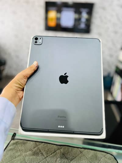 IPAD PRO/  M4 256GB  /  11 INCH DISPLAY / BATTERY HEALTH (98%) / New/