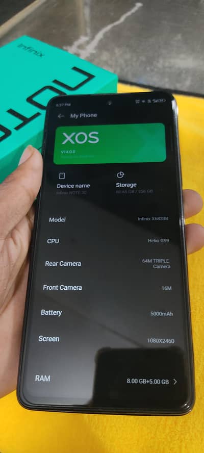 Infinix Note 30 8+8 256