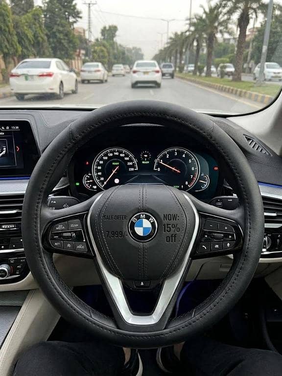 Premium Leather Steering Stich Cover