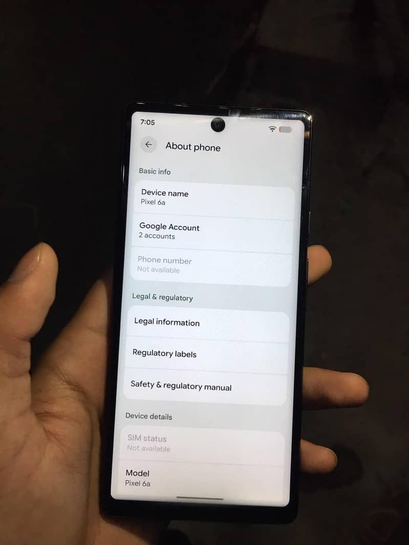 Google Pixel 6a 6