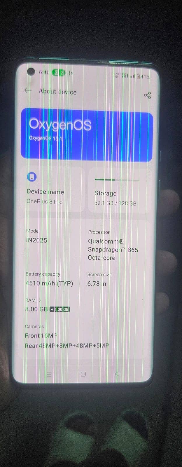 One Plus 8 Pro 5