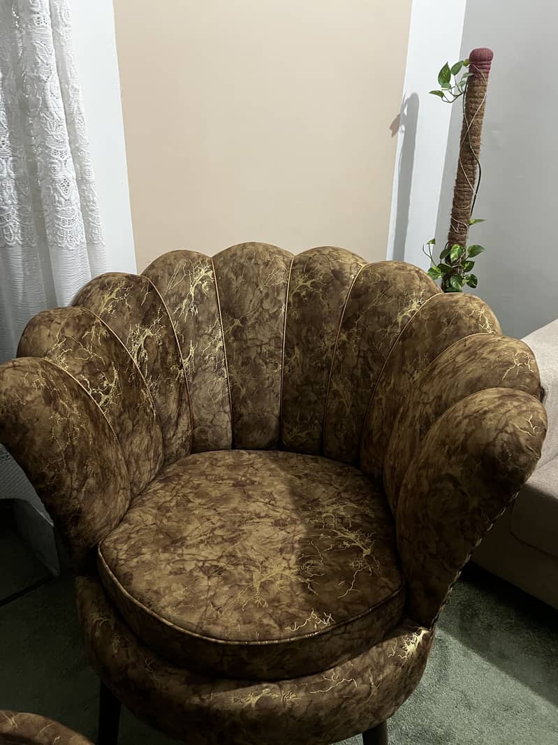 Coffee sofa set with table 4