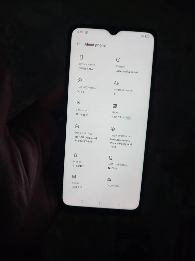 OPPO A16e 2