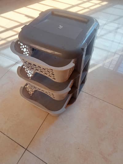 fruit and vegetables stand