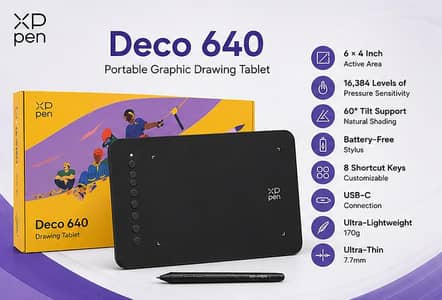 graphic drawing tablets XP pen deco 01 V3, Huion 430p, veikk 1060, uge