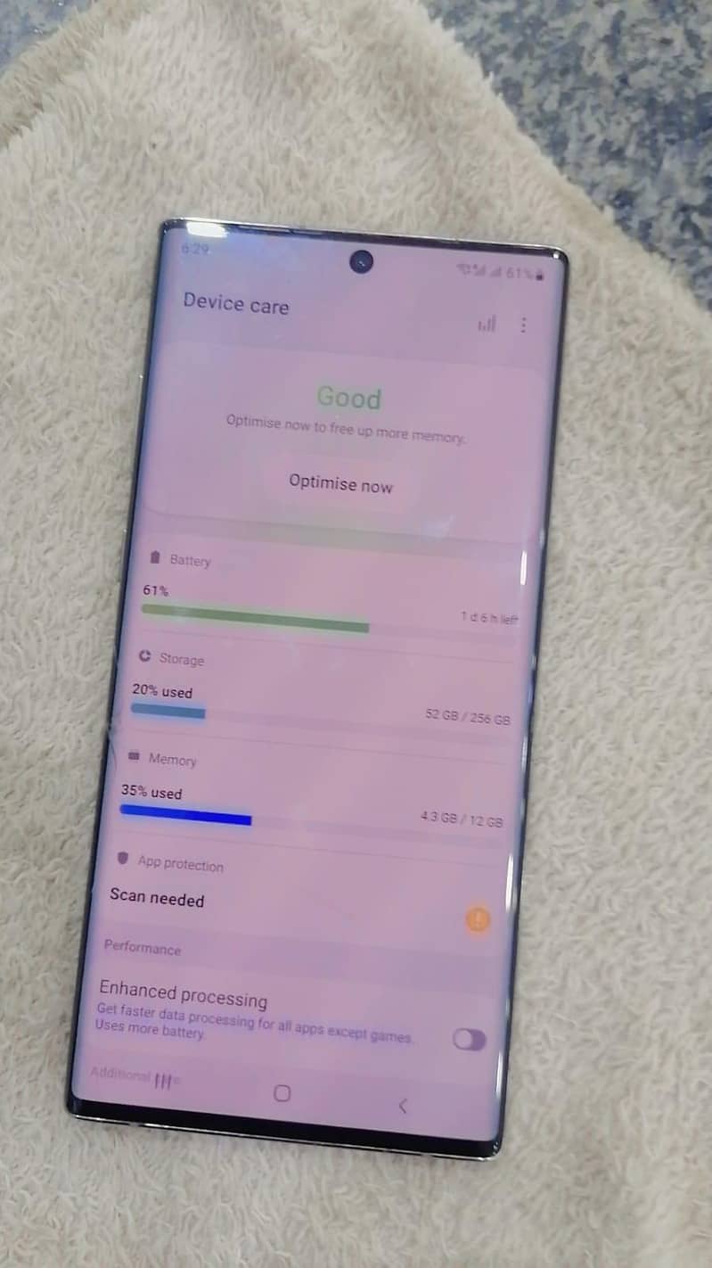 Samsung Mobile Note 10 Plus 7
