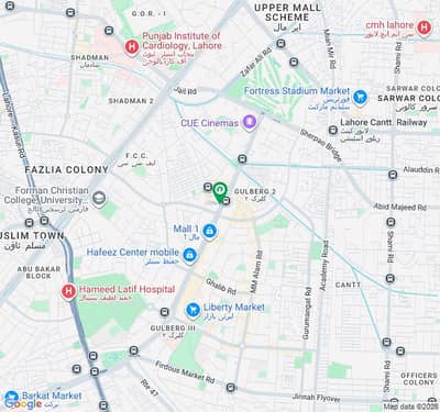 8 Kanal Commercial Plot Paid Super Hot Location Near Gaddafi Stadium With Direct Owner Available For Sale In Gulberg.