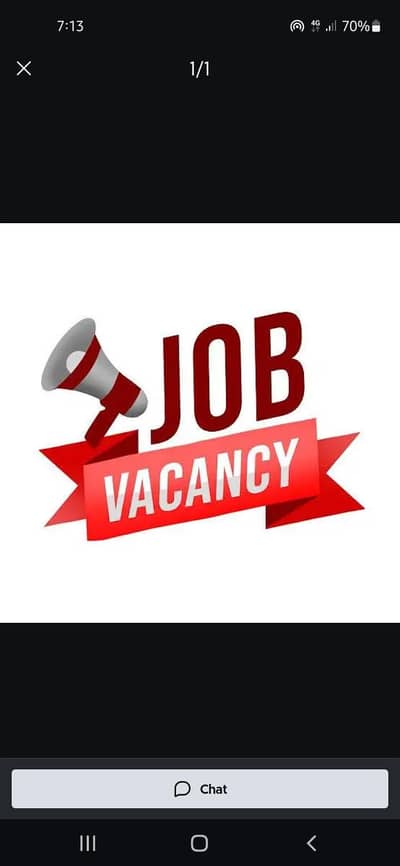 Maids Required for full time and part time
