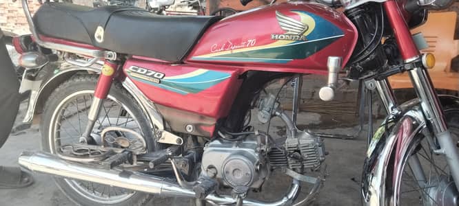 CD 70 perfect model vip bike