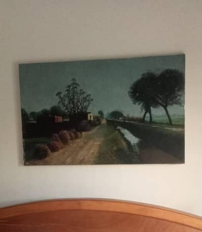 Beautiful Oil on Canvas Landscape Painting for Sale