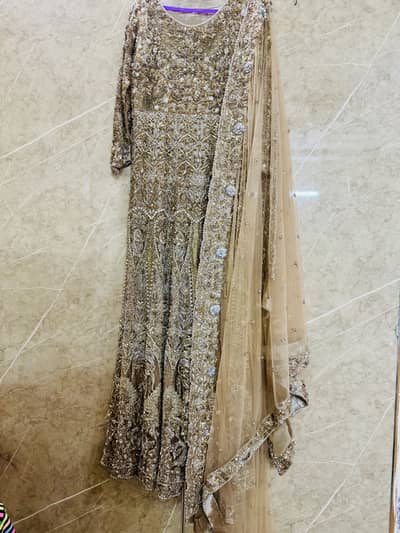 Minal khan inspired Heavy Bridal Maxi