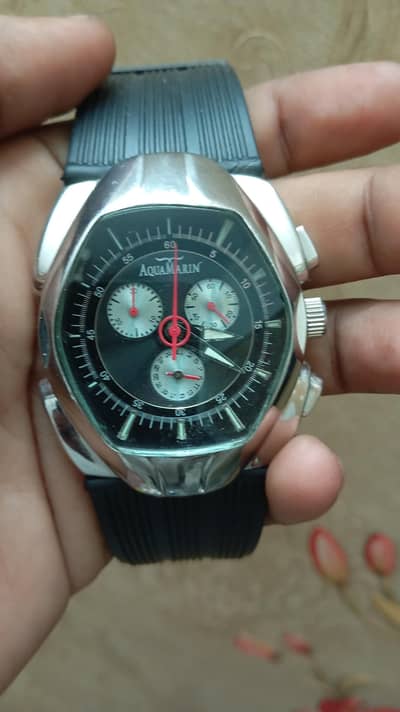 Aquamarin swiss watch