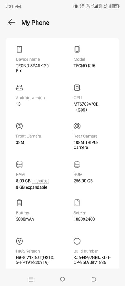 Tecno Spark 20 Pro