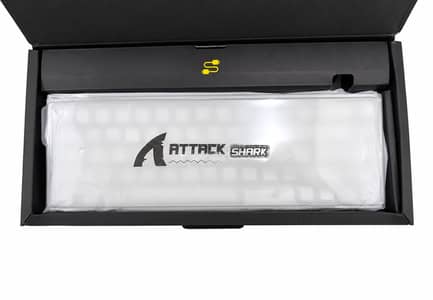 Custom Made Attack Shark X68 Max Keyboard for Enthusiasts!
