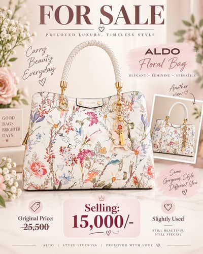 Aldo floral Bag