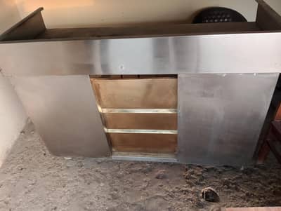 Stainless Steel Gas Stove / Steel Chulha – Excellent Condition