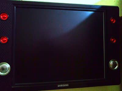 Samsung 17 Inch LED TV National Card Installed With Remote Working Ok