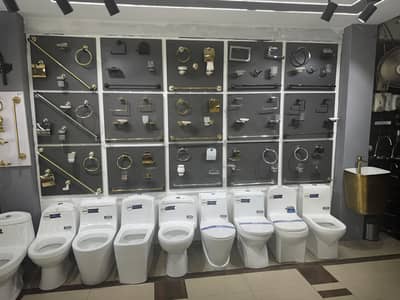 Set / wallhung/ concealed tank/ led mirror/ vanity/ accessories set