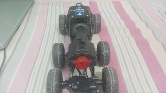 rc car with smoke